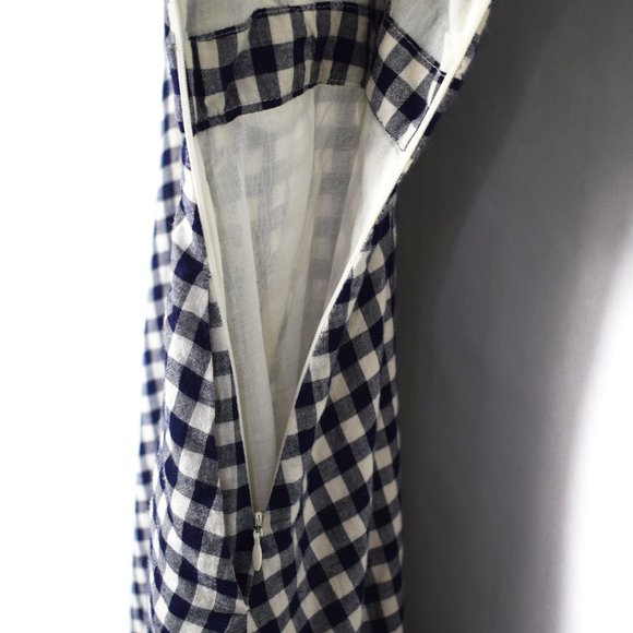 Altar'd State Elias Gingham Plaid Dress w/ Pockets - Picture 8 of 15